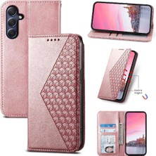 YH Mall Samsung Galaxy M54 Cüzdan Için Flip Case El Kayışı Standı Günlük Kullanım Eşkenar Dörtgen (Yurt Dışından)