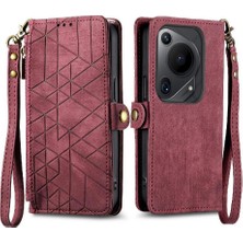 YH Mall Huawei Pura 70 Için Flip Case Ultra Darbeye Deri Kılıf Kapak Çevirin (Yurt Dışından)