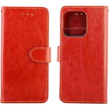 YH Mall IPhone 14 Için Flip Case Darbeye Pu Deri Kart Tutucu Kickstand (Yurt Dışından)