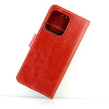 YH Mall IPhone 14 Için Flip Case Darbeye Pu Deri Kart Tutucu Kickstand (Yurt Dışından)