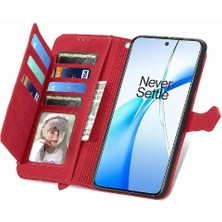 YH Mall Oneplus Nord Ce4 Çok Renkli Flip Fermuar Tarzı Cüzdan Yuvası Için Flip Case (Yurt Dışından)