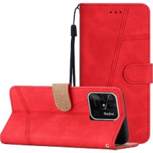 YH Mall Xiaomi Redmi 10C Bilek Kayışı Flip Case Için Flip Case Folio Tam Koruma Pu (Yurt Dışından)