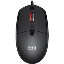 Dm K3 2000 Dpı Kablolu Optik Mouse Siyah