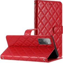 YH Mall Samsung Galaxy S20 Fe Kickstand Tpu Darbeye Kart Yuvaları Pu Için Flip Case (Yurt Dışından)