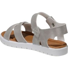 Ponchiq Gümüş Unisex Çocuk Sandalet