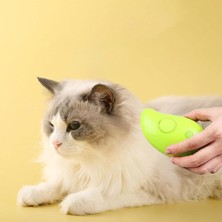 Patibeurre Şarjlı Buharlı Yumuşak Silikon Uçlu Kedi  Köpek Tüy Tarama Tarağı, Buharlı Kedi Köpek Tarağı, Fırça