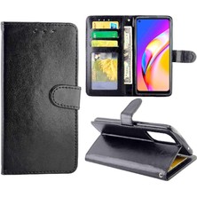 YH Mall Oppo A94 5g Kart Tutucu Pu Deri Manyetik Kapatma Için Flip Case (Yurt Dışından)