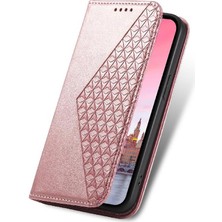 YH Mall Xiaomi Poco X6 Pro 5g Eşkenar Dörtgen Şekli Cüzdan Standı Günlük Kullanım Için Flip Case (Yurt Dışından)