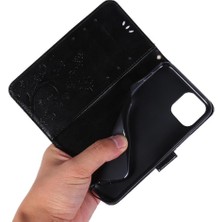 BDT Boutique IPhone 11 Için Filp Durumda Pro Kickstand Manyetik Kapatma Pu Deri Kart (Yurt Dışından)