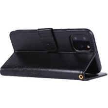 BDT Boutique IPhone 11 Için Filp Durumda Pro Kickstand Manyetik Kapatma Pu Deri Kart (Yurt Dışından)