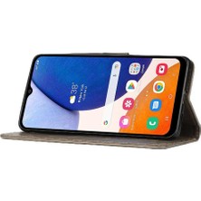 BDT Boutique Samsung Galaxy A15 Için Filp Durumda 5g Pu Deri Kart Tutucu Kickstand Bilek (Yurt Dışından)