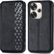 BDT Boutique Xiaomi Poco F6 Moda Tasarım Cüzdan Fonksiyonu Için Flip Case Deri Kılıf (Yurt Dışından)