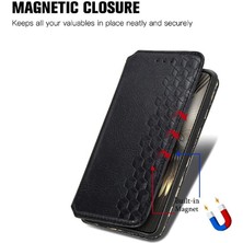 BDT Boutique Xiaomi Poco F6 Moda Tasarım Cüzdan Fonksiyonu Için Flip Case Deri Kılıf (Yurt Dışından)