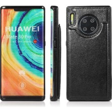 BDT Boutique Kart Tutucu Kickstand ile Huawei Mate 30 Pro Pu Deri Için Cüzdan Kılıf (Yurt Dışından)