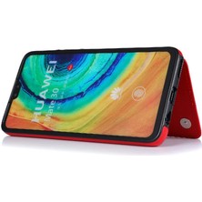 BDT Boutique Huawei Mate 30 Için Cüzdan Durumda Çift Manyetik Toka Pu Deri Kickstand (Yurt Dışından)