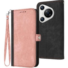 BDT Boutique Huawei Pura 70 Için Kickstand Koruyucu Cüzdan Flip Folio Kitap Pu (Yurt Dışından)