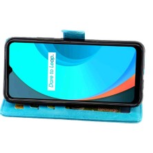 BDT Boutique Realme C11 Manyetik Kapatma Kart Tutucu Pu Deri Kickstand Için Flip Case (Yurt Dışından)