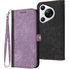 BDT Boutique Huawei Pura 70 Için Kickstand Koruyucu Cüzdan Flip Folio Kitap Pu (Yurt Dışından)