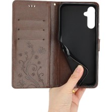 BDT Boutique Samsung Galaxy S24 Fe Kart Tutucu Için Flip Case Pu Deri Kickstand Bilek (Yurt Dışından)