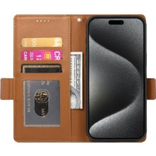 BDT Boutique IPhone 15 Için Flip Case Pro Max Flip Cüzdan Günlük Kullanım Kart Yuvaları Iş (Yurt Dışından)