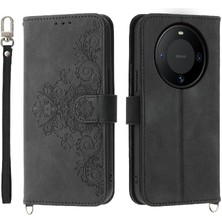 BDT Boutique Huawei Mate 60 Bileklik Kabartmalı Çoklu Kredi Kartı Için Flip Case (Yurt Dışından)