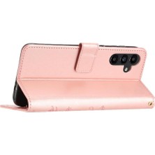 BDT Boutique Samsung Galaxy S24 Fe Kart Tutucu Için Flip Case Pu Deri Kickstand Bilek (Yurt Dışından)