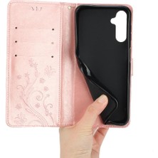 BDT Boutique Samsung Galaxy S24 Fe Kart Tutucu Için Flip Case Pu Deri Kickstand Bilek (Yurt Dışından)