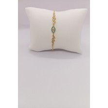 MH Store M-H Store Taşlı Lüx Çelik Bileklik