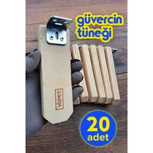 Vixpet Sandy Ahşap Güvercin Tüneği 14 cm | 20 Adet Tünek | Bekar Tüneği | Ahşap Tünek | Dinlenme Tüneği