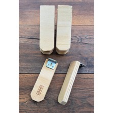 Vixpet Sandy Ahşap Güvercin Tüneği 14 cm | 10 Adet Tünek | Bekar Tüneği | Ahşap Tünek | Dinlenme Tüneği