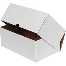 Ofis Turka 25X16X10CM E-Ticaret Kargo Kutusu - 4 Nokta - Beyaz