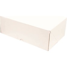 Ofis Turka 32,5X21,5X11,5CM E-Ticaret Kargo Kutusu - 4 Nokta - Beyaz