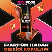 Axe Premium Collection Erkek Sprey Deodorant Copper Santal 72 Saat Ferahlık 150 Ml X3