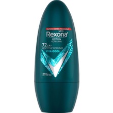 Rexona Üstün Koruma Erkek Roll On Deodorant Xtra Cool 72 Saat Kesintisiz Koruma 50 ml