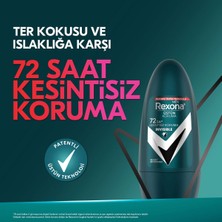 Rexona Üstün Koruma Erkek Roll On Deodorant Invisible 72 Saat Kesintisiz Koruma 50 ml