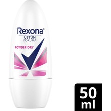 Rexona Üstün Koruma Kadın Roll On Deodorant Powder Dry 72 Saat Kesintisiz Koruma 50 ml