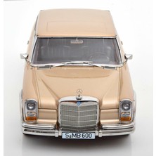 1:18 Kk Scale 1963 Mercedes Benz 600 Swb Pullman W100