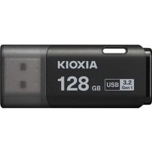 Kioxia 128GB U301 USB 3.2 Flash Bellek Siyah (LU301K128GG4)