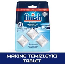 Finish Bulaşık Makinesi Temizleyici 3'lü Tablet