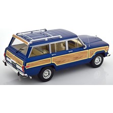 1:18 Kk Scale 1989 Jeep Grand Wagoneer Mavi