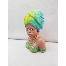 Arose Afrikalı Kadın Biblo Dekor