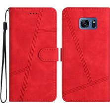 Manyi Mall Samsung Galaxy S7 Kart Yuvaları Tutucu Manyetik Tam Koruma Için Flip Case (Yurt Dışından)