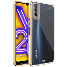 Techno Guru Vivo Y20 Şık ve Parlak Tasarımlı Voit Clear Premium Silikon Kılıf