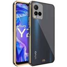 Techno Guru Vivo Y33S Şık ve Parlak Tasarımlı Voit Clear Premium Silikon Kılıf