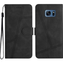 Manyi Mall Samsung Galaxy S7 Kart Yuvaları Tutucu Manyetik Tam Koruma Için Flip Case (Yurt Dışından)