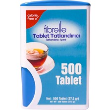 Fibrelle Sakarinli Tablet Tatlandırıcı 500'LÜK Kutu