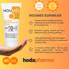 Noumes Spf 50+ Leke Karşıtı, Aydınlatıcı, Ton Eşitleyici, Akne Karşıtı, Nemlendirici Güneş Kremi 60 ml