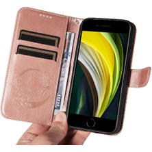 Manyi Mall Kredi Kartı Yuvası ile IPhone 6/6s Için Flip Case Yüksek Kalite Deri El (Yurt Dışından)