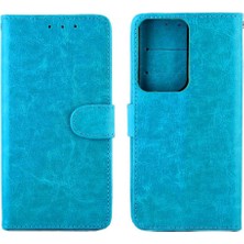 SZY Mall Samsung Galaxy S21 Ultra 5g Kart Tutucu Kickstand Manyetik Için Flip Case (Yurt Dışından)