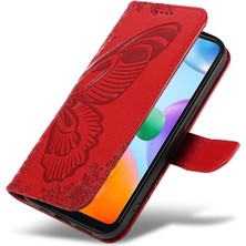 SZY Mall Kredi Kartı Yuvası ile Xiaomi Redmi 10C Yüksek Kaliteli Deri Için Flip Case (Yurt Dışından)